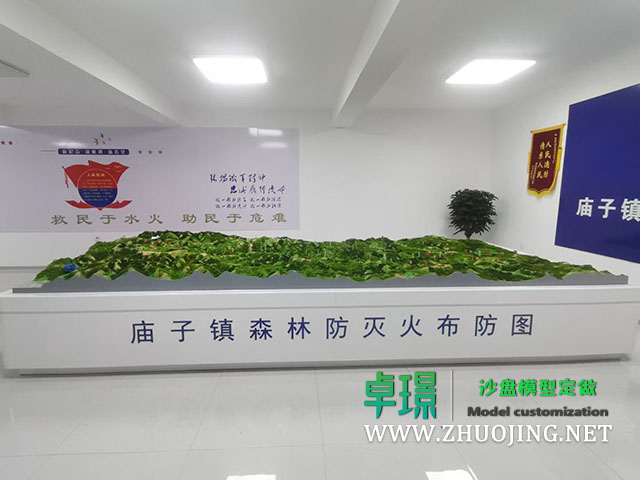 地形地貌沙盤(pán)模型